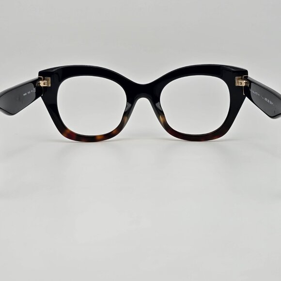 Kate Spade Jalena Black Dark Tortoise Fade Cat Eye Sunglasses Frame w/ Case 49mm - Picture 5 of 15